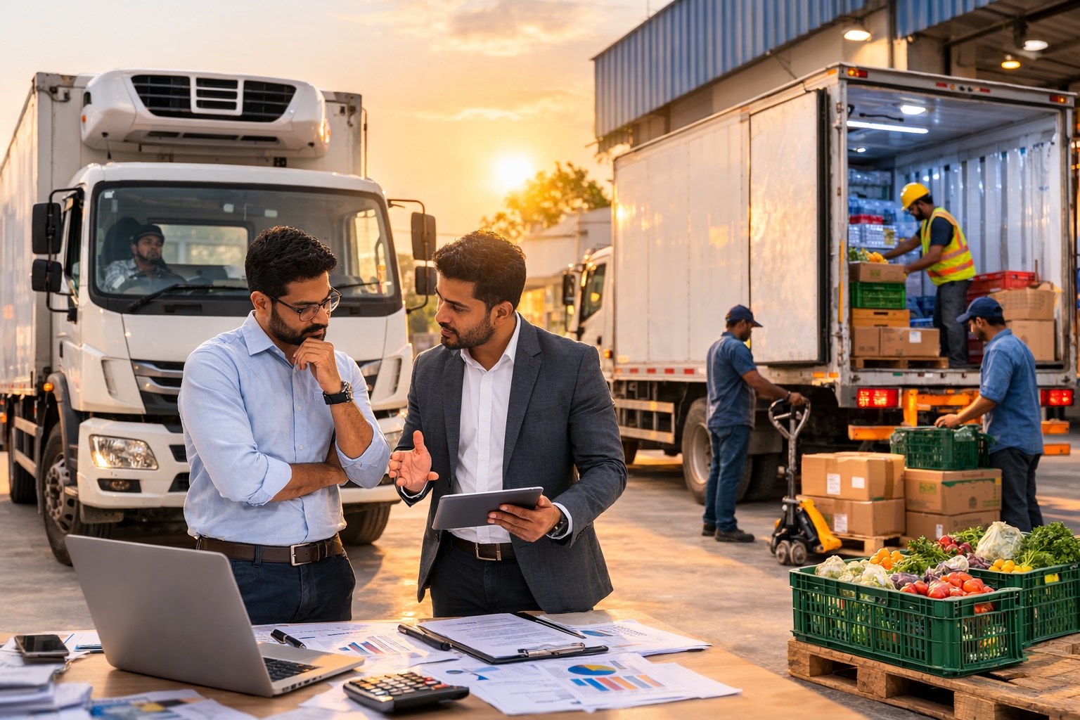 Refrigerated truck rental vs purchase